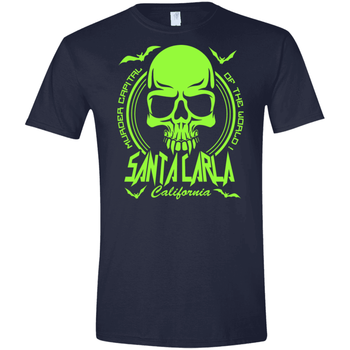 T-Shirts Navy / X-Small Santa Carla Men's Semi-Fitted Softstyle
