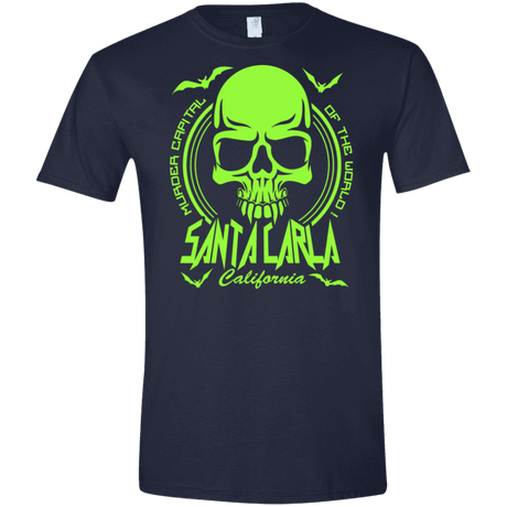 T-Shirts Navy / X-Small Santa Carla Men's Semi-Fitted Softstyle