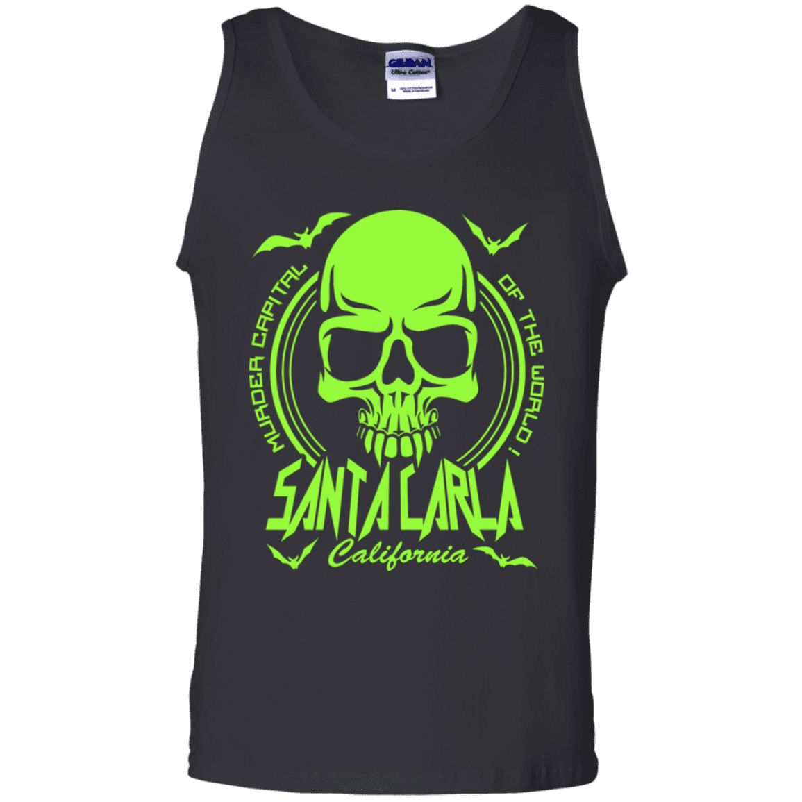 T-Shirts Black / S Santa Carla Men's Tank Top
