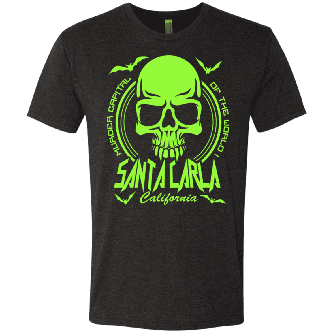 T-Shirts Vintage Black / S Santa Carla Men's Triblend T-Shirt