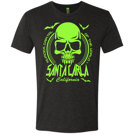 T-Shirts Vintage Black / S Santa Carla Men's Triblend T-Shirt