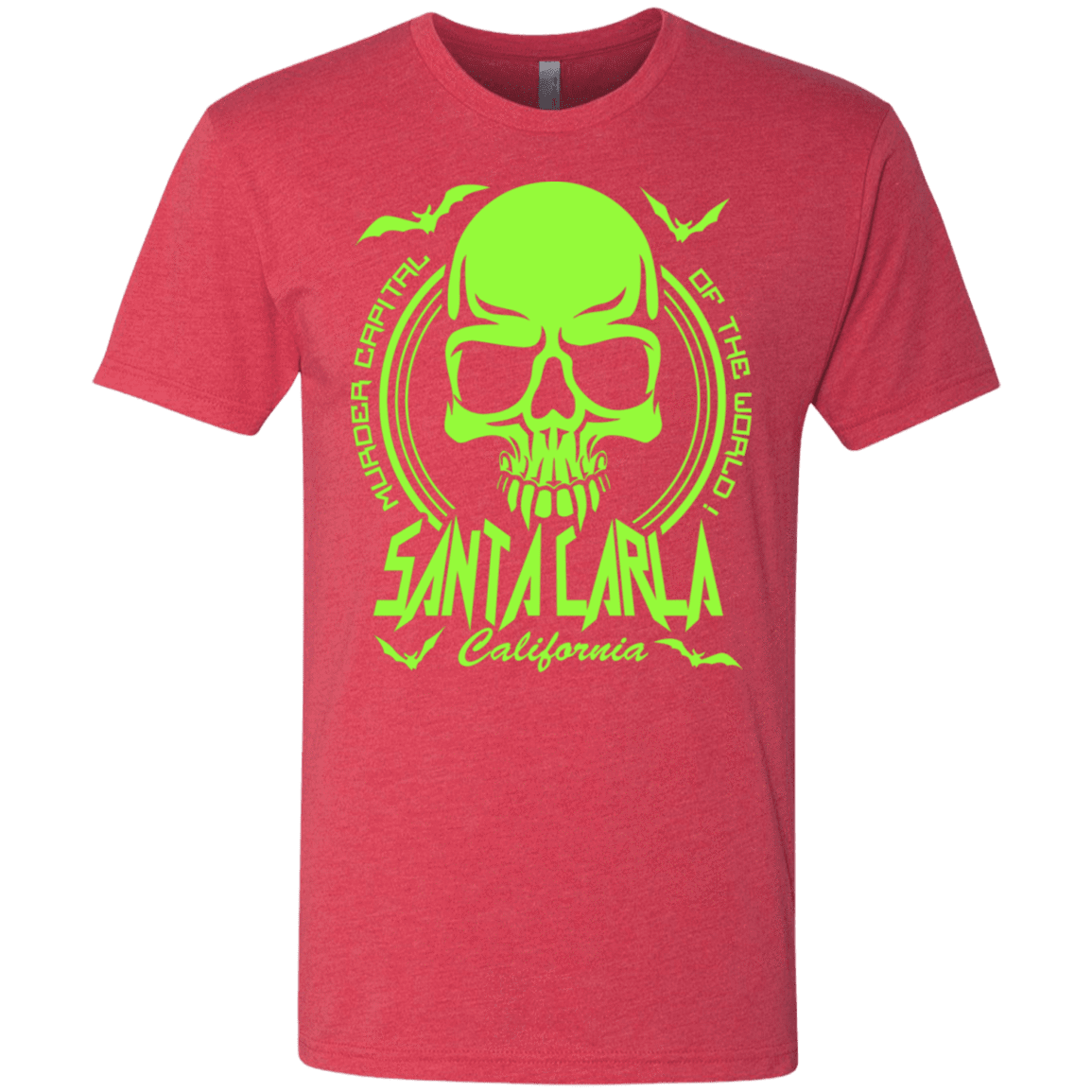 T-Shirts Vintage Red / S Santa Carla Men's Triblend T-Shirt