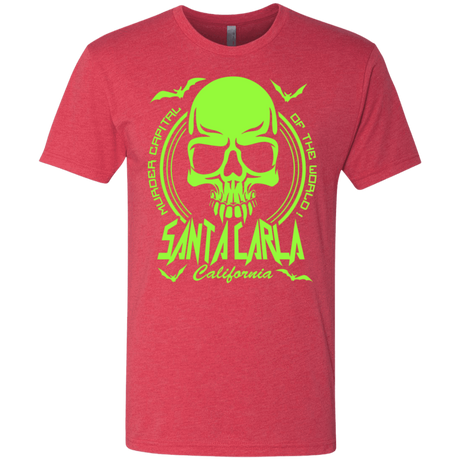 T-Shirts Vintage Red / S Santa Carla Men's Triblend T-Shirt