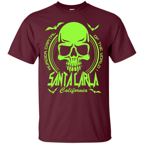 T-Shirts Maroon / S Santa Carla T-Shirt