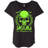 T-Shirts Vintage Black / X-Small Santa Carla Triblend Dolman Sleeve