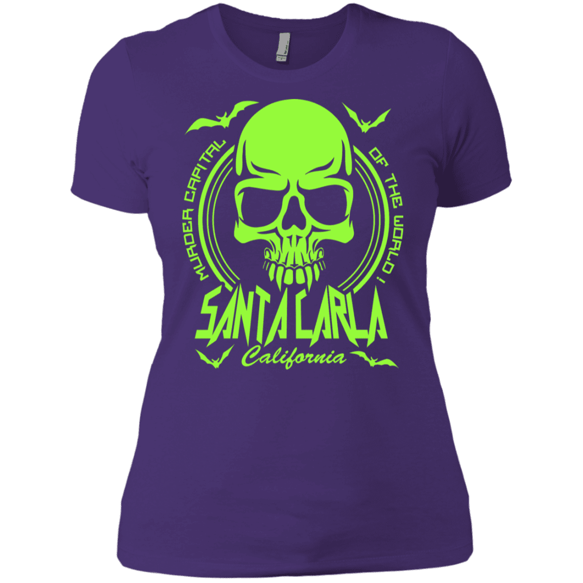 T-Shirts Purple Rush/ / X-Small Santa Carla Women's Premium T-Shirt