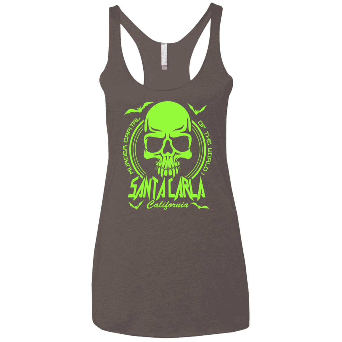T-Shirts Macchiato / X-Small Santa Carla Women's Triblend Racerback Tank