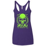 T-Shirts Purple Rush / X-Small Santa Carla Women's Triblend Racerback Tank