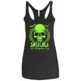 T-Shirts Vintage Black / X-Small Santa Carla Women's Triblend Racerback Tank