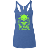 T-Shirts Vintage Royal / X-Small Santa Carla Women's Triblend Racerback Tank