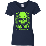 T-Shirts Navy / S Santa Carla Women's V-Neck T-Shirt