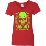 T-Shirts Red / S Santa Carla Women's V-Neck T-Shirt