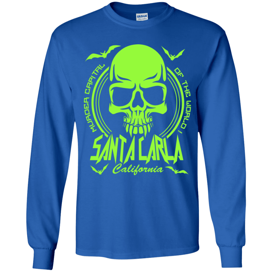 T-Shirts Royal / YS Santa Carla Youth Long Sleeve T-Shirt
