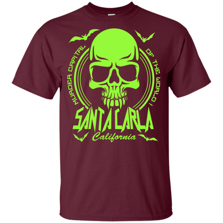 T-Shirts Maroon / YXS Santa Carla Youth T-Shirt