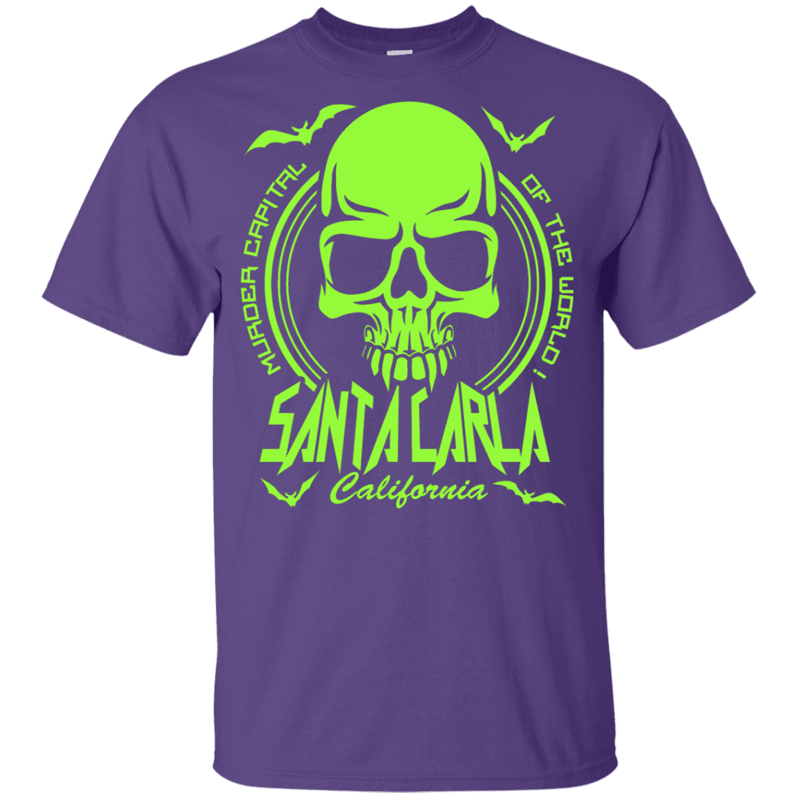 T-Shirts Purple / YXS Santa Carla Youth T-Shirt
