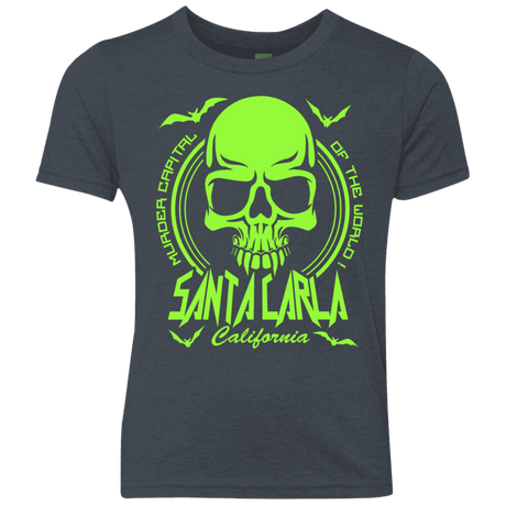 T-Shirts Vintage Navy / YXS Santa Carla Youth Triblend T-Shirt
