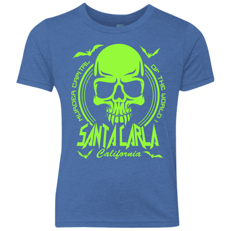 T-Shirts Vintage Royal / YXS Santa Carla Youth Triblend T-Shirt