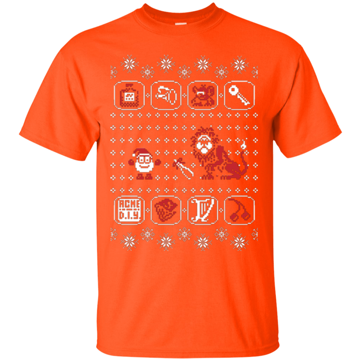T-Shirts Orange / Small Santa Of The Yolkfolk T-Shirt