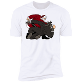 T-Shirts White / S Santa vs Krampus Men's Premium T-Shirt