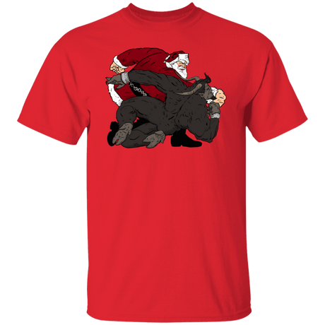 T-Shirts Red / S Santa vs Krampus T-Shirt