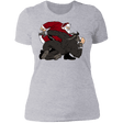 T-Shirts Heather Grey / S Santa vs Krampus Women's Premium T-Shirt