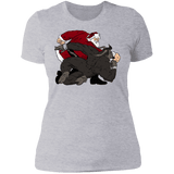 T-Shirts Heather Grey / S Santa vs Krampus Women's Premium T-Shirt