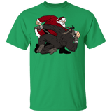 T-Shirts Irish Green / YXS Santa vs Krampus Youth T-Shirt