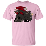 T-Shirts Light Pink / YXS Santa vs Krampus Youth T-Shirt