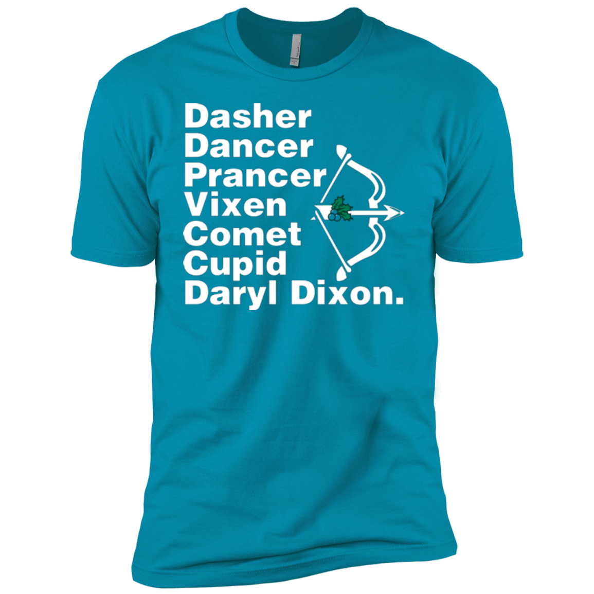 T-Shirts Turquoise / YXS Santas Helper Boys Premium T-Shirt