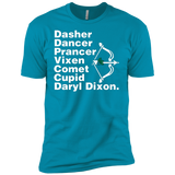 T-Shirts Turquoise / YXS Santas Helper Boys Premium T-Shirt