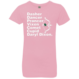 T-Shirts Light Pink / YXS Santas Helper Girls Premium T-Shirt