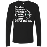 T-Shirts Black / Small Santas Helper Men's Premium Long Sleeve