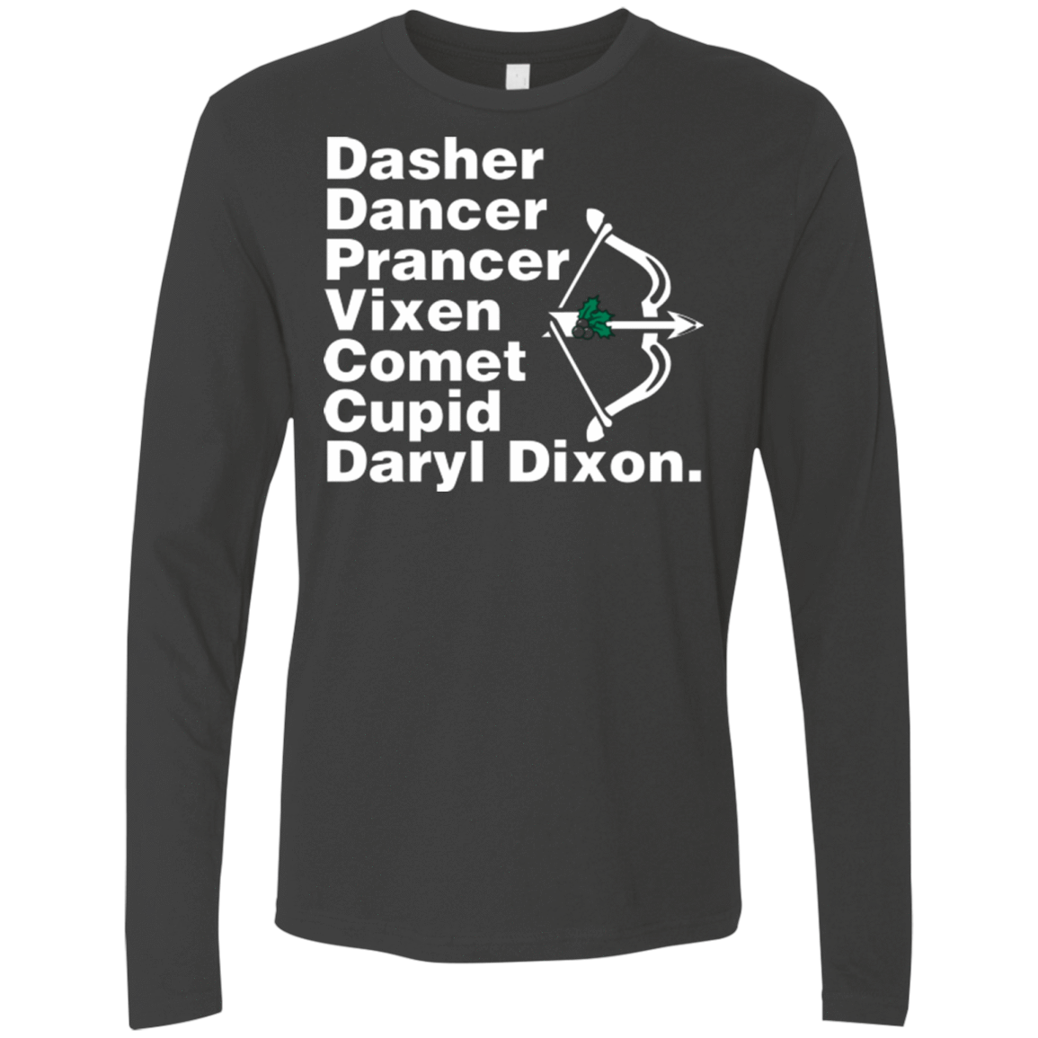 T-Shirts Heavy Metal / Small Santas Helper Men's Premium Long Sleeve