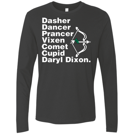 T-Shirts Heavy Metal / Small Santas Helper Men's Premium Long Sleeve