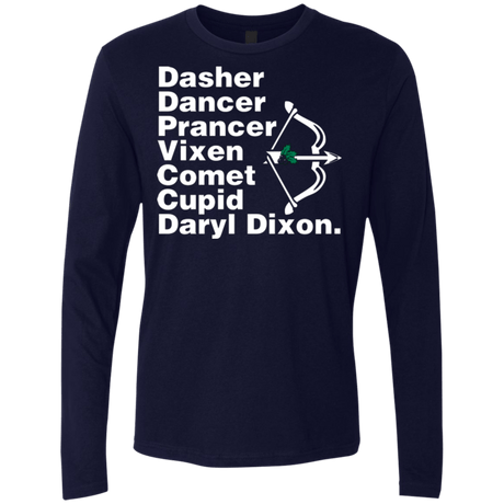 T-Shirts Midnight Navy / Small Santas Helper Men's Premium Long Sleeve