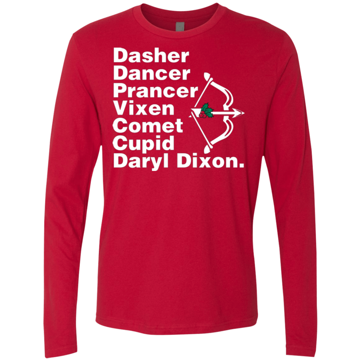T-Shirts Red / Small Santas Helper Men's Premium Long Sleeve