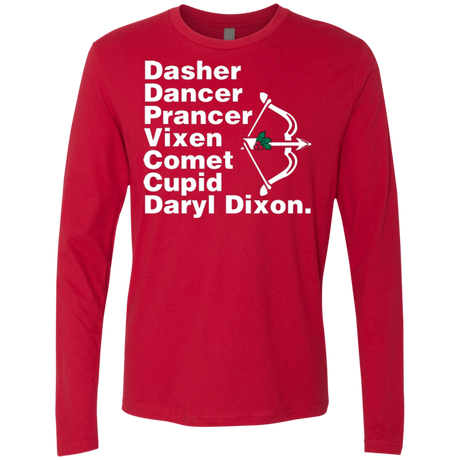 T-Shirts Red / Small Santas Helper Men's Premium Long Sleeve