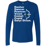 T-Shirts Royal / Small Santas Helper Men's Premium Long Sleeve