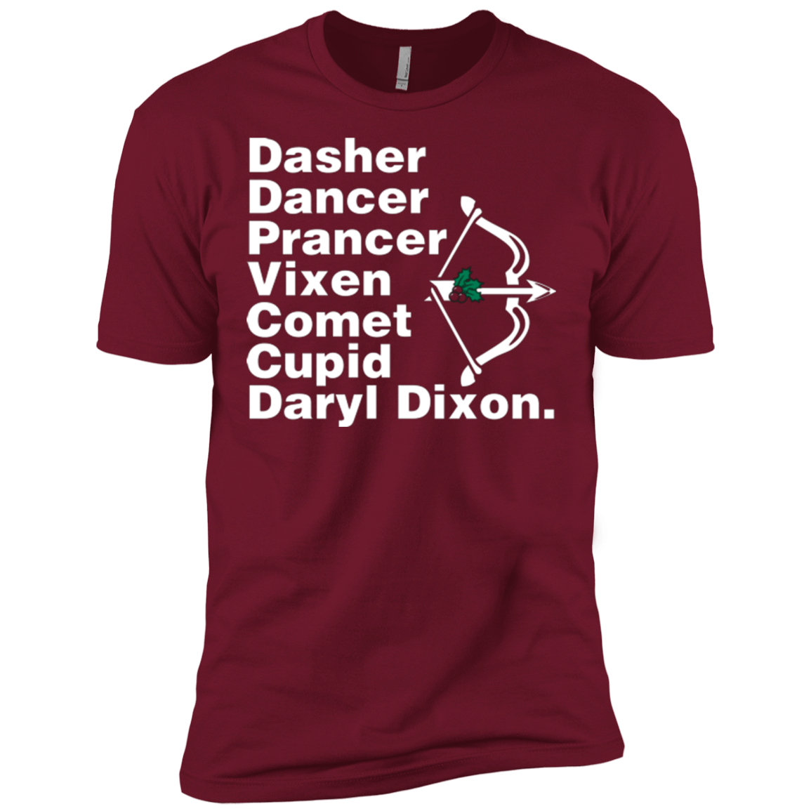 T-Shirts Cardinal / X-Small Santas Helper Men's Premium T-Shirt