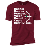 T-Shirts Cardinal / X-Small Santas Helper Men's Premium T-Shirt