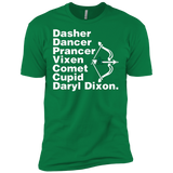 T-Shirts Kelly Green / X-Small Santas Helper Men's Premium T-Shirt