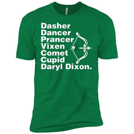 T-Shirts Kelly Green / X-Small Santas Helper Men's Premium T-Shirt