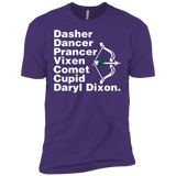 T-Shirts Purple / X-Small Santas Helper Men's Premium T-Shirt