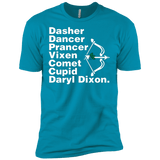 T-Shirts Turquoise / X-Small Santas Helper Men's Premium T-Shirt