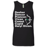 T-Shirts Black / Small Santas Helper Men's Premium Tank Top