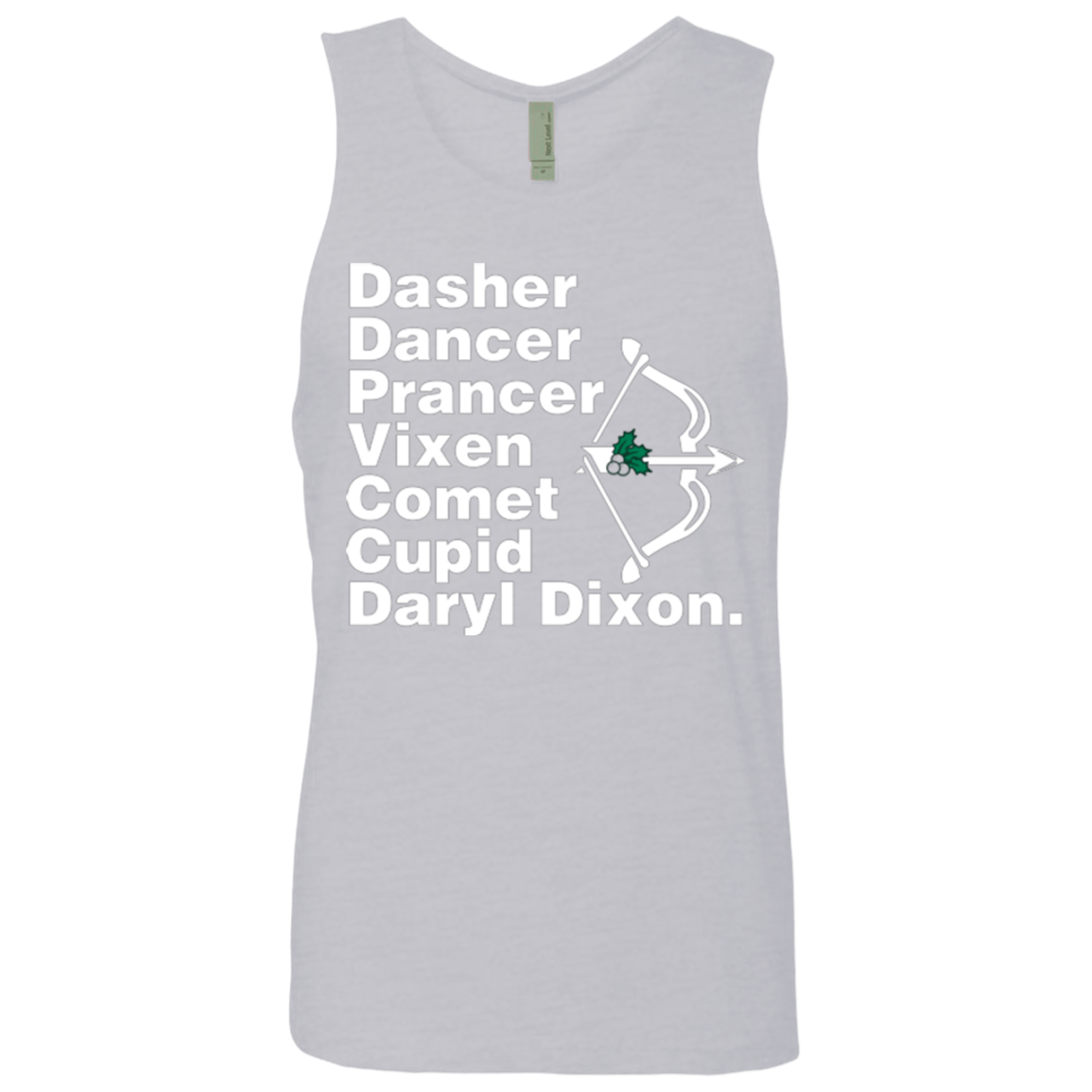 T-Shirts Heather Grey / Small Santas Helper Men's Premium Tank Top