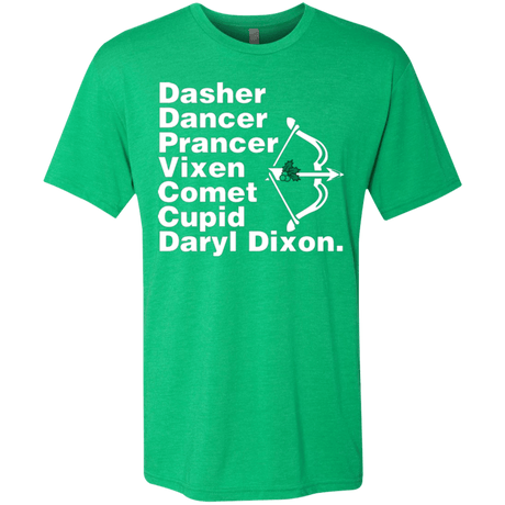 T-Shirts Envy / Small Santas Helper Men's Triblend T-Shirt