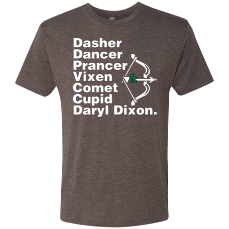 T-Shirts Macchiato / Small Santas Helper Men's Triblend T-Shirt