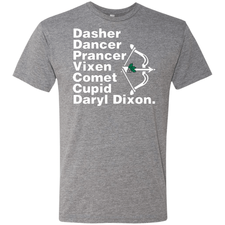 T-Shirts Premium Heather / Small Santas Helper Men's Triblend T-Shirt