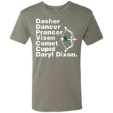 T-Shirts Venetian Grey / Small Santas Helper Men's Triblend T-Shirt